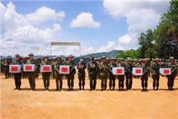 Trung đoàn 246 hoàn thành tốt nhiệm vụ diễn tập cấp tiểu đoàn